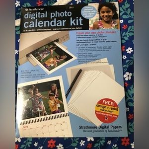 Strathmore digital photo calendar kit create your own photo calendar